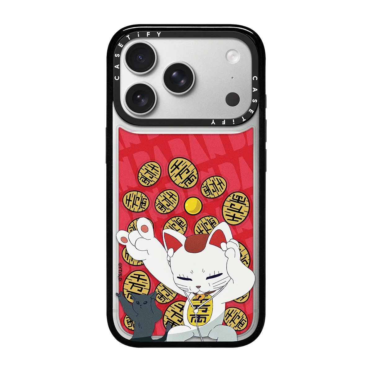 招き猫デザインのCASETiFYスマホケース