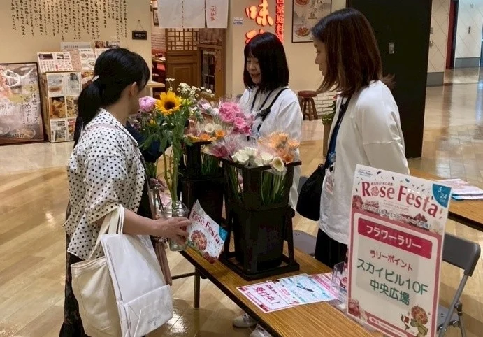 フラワーイベントの様子