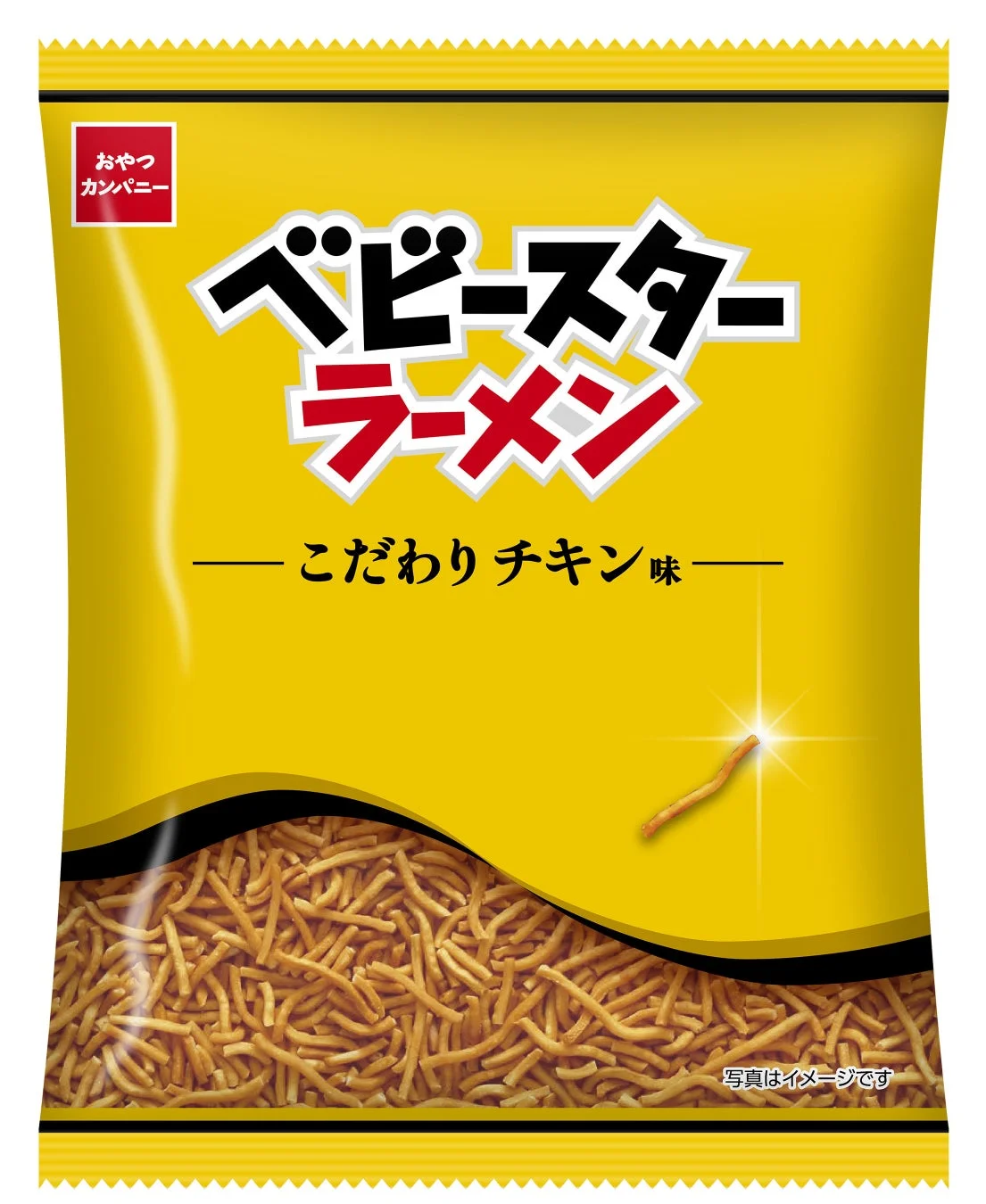 ベビースターラーメン こだわりチキン味 パッケージ