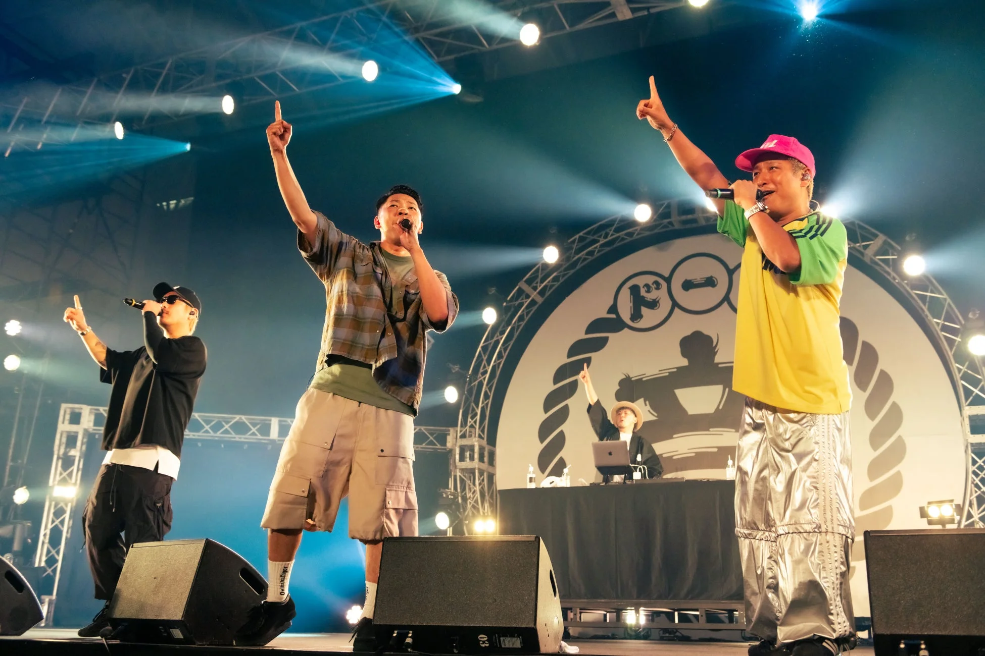 ベリーグッドマンのライブステージ