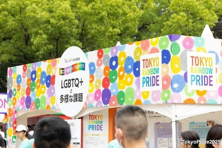 TokyoPride 2025のイベントブースの様子