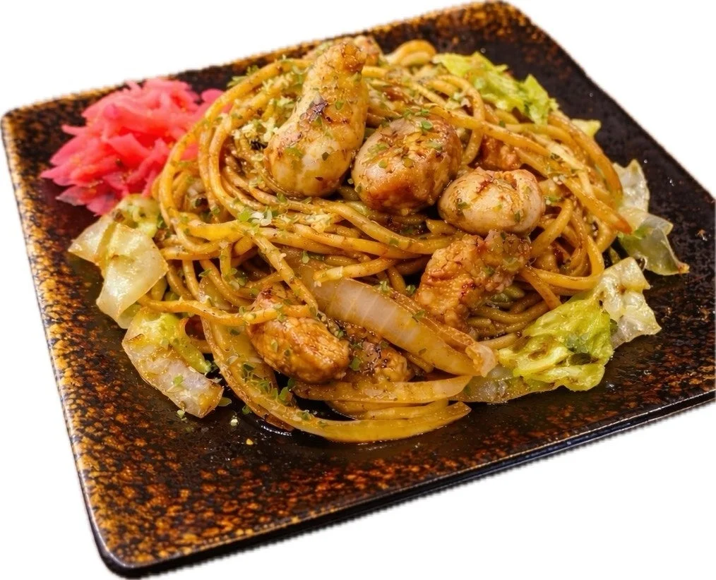 ホルモン焼きそば