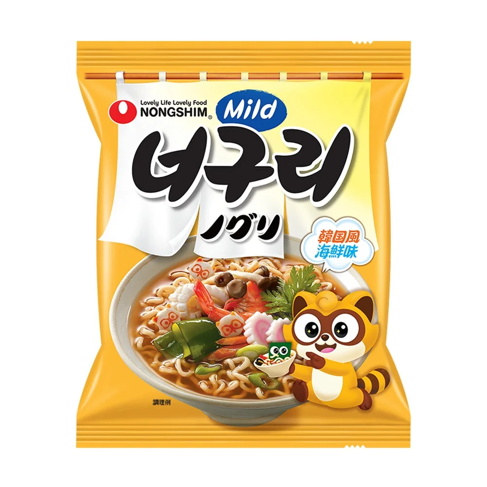 ノグリラーメン マイルド 袋麺パッケージ