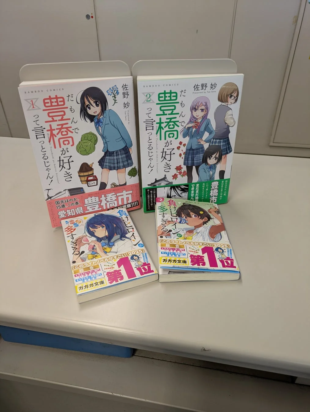 漫画とライトノベルの書籍