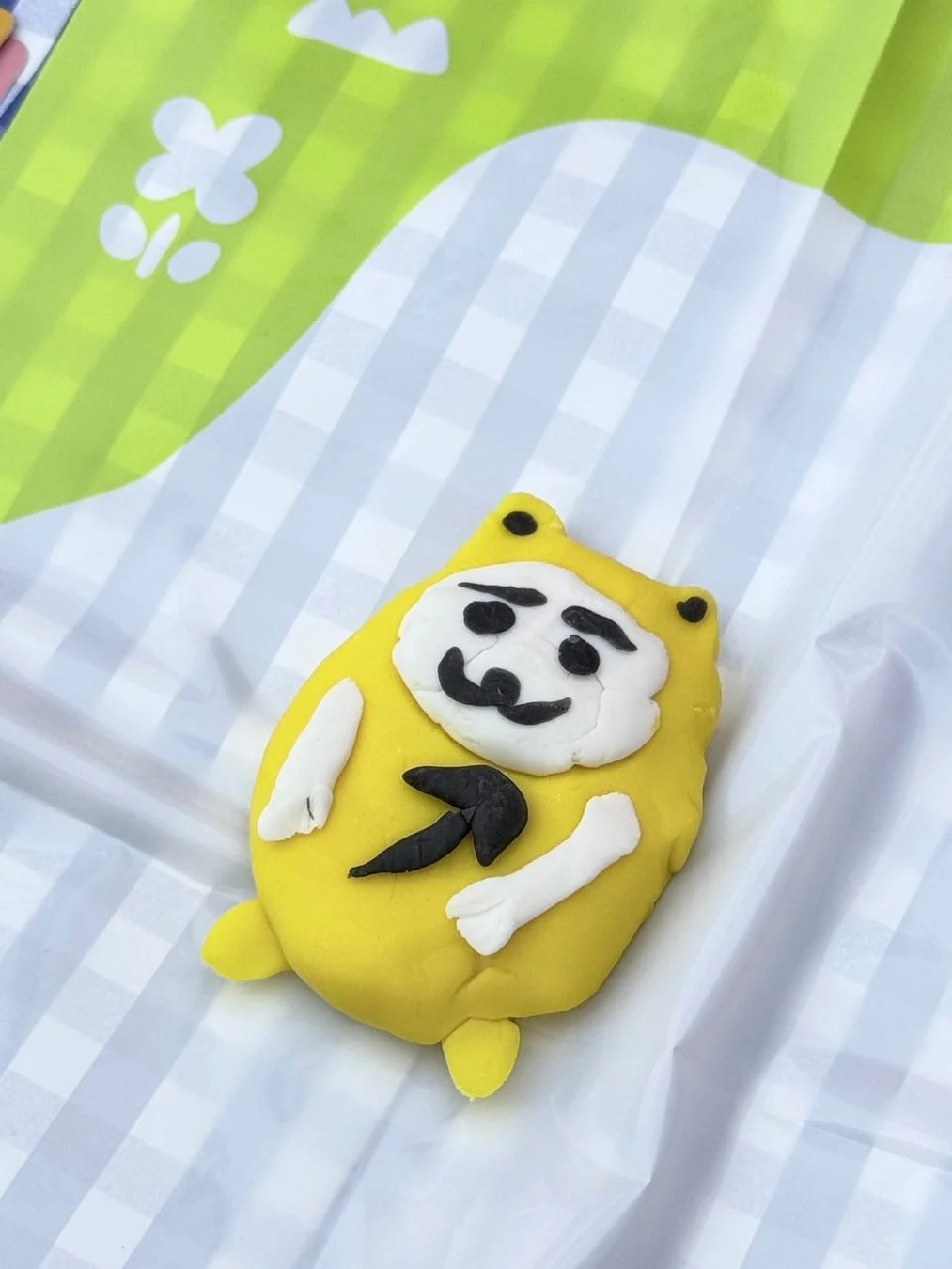 お米のねんどで作られたべあ~君