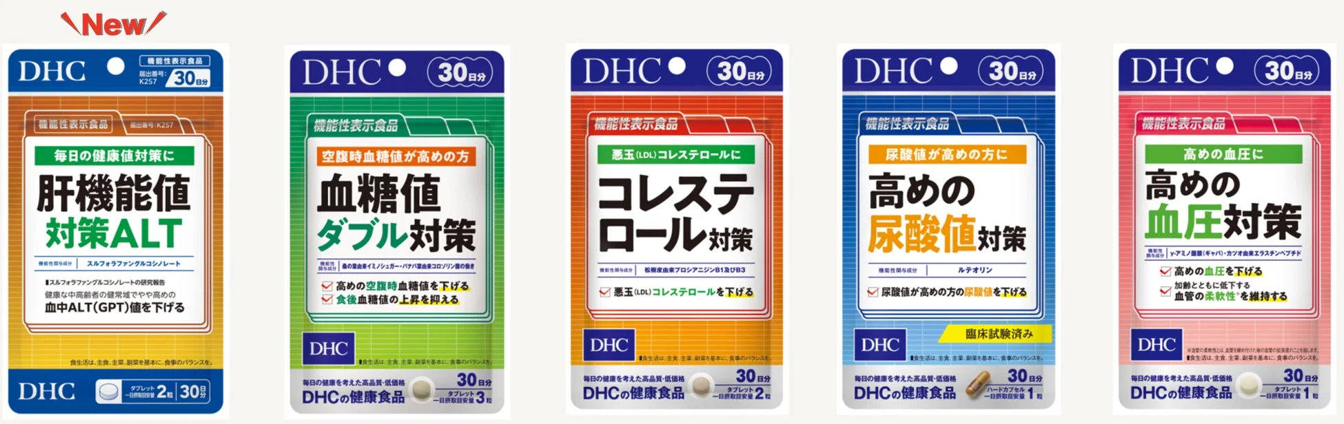DHC健康値対策シリーズ
