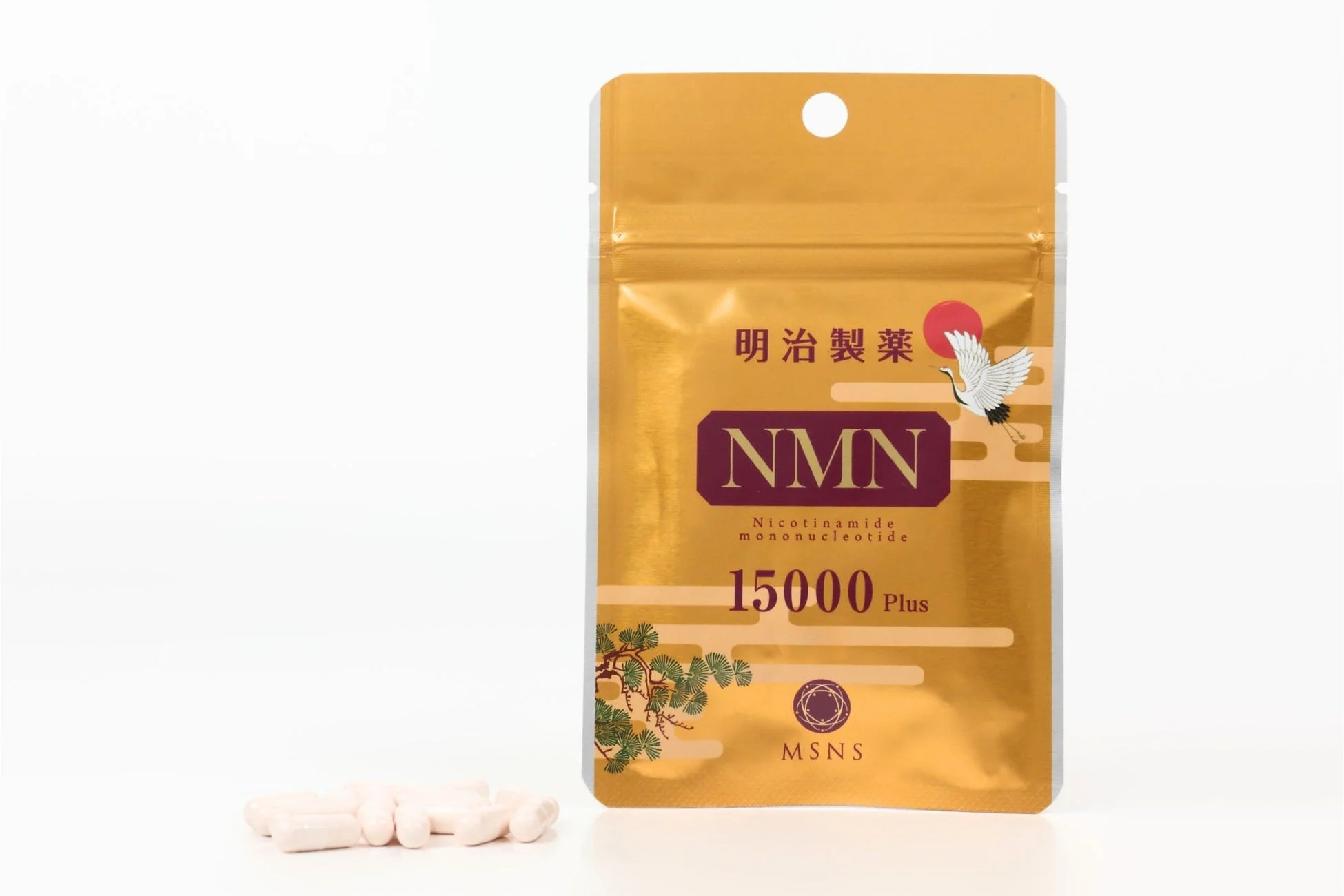 明治製薬 NMN 15000 Plusのパウチタイプ
