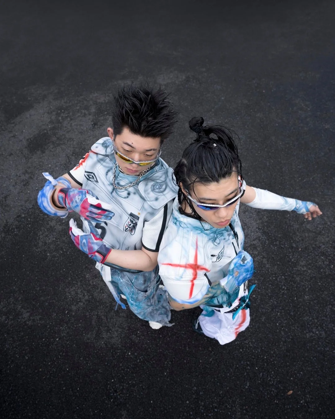 ストリートファッションのTohjiとgummyboy