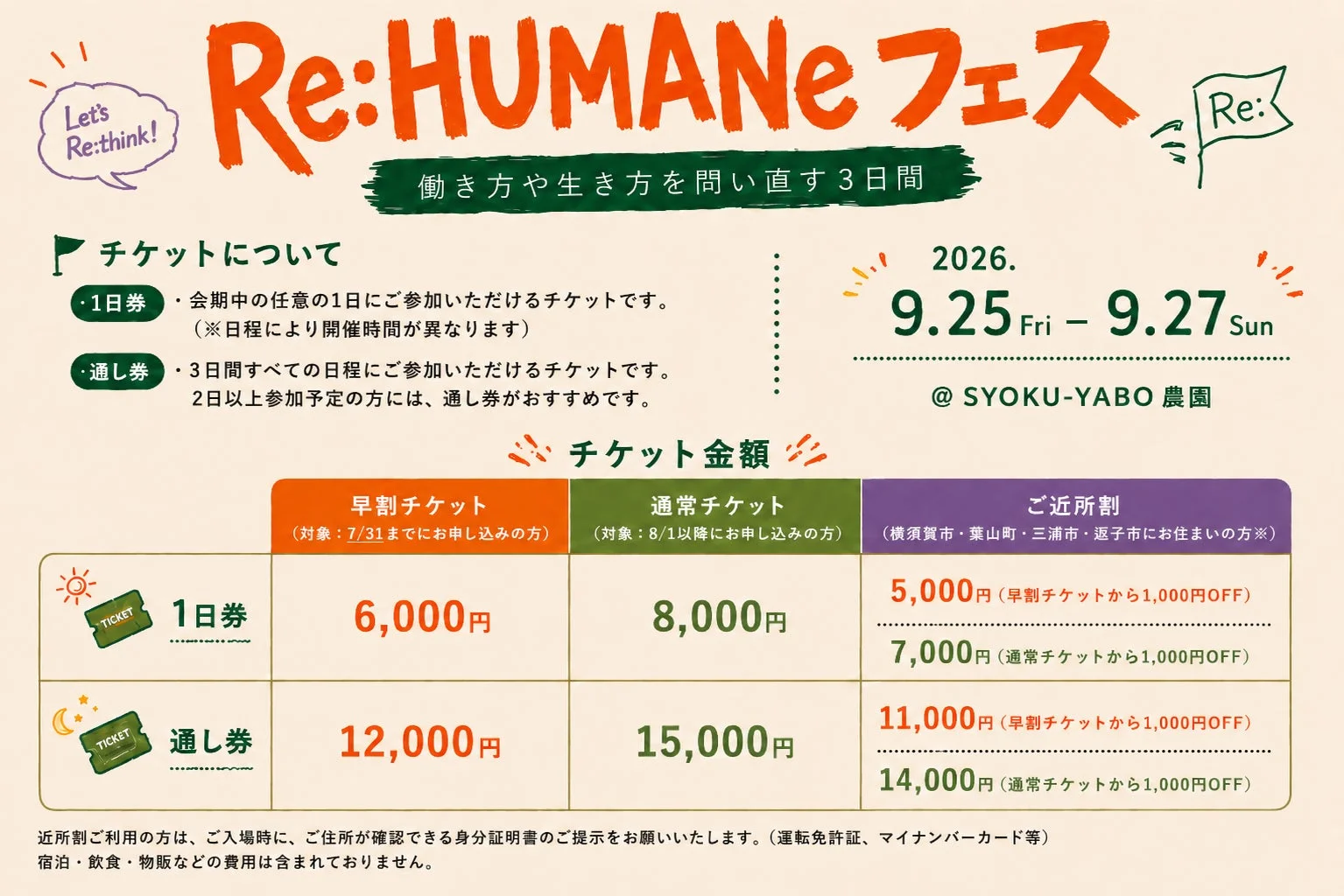 チケット情報