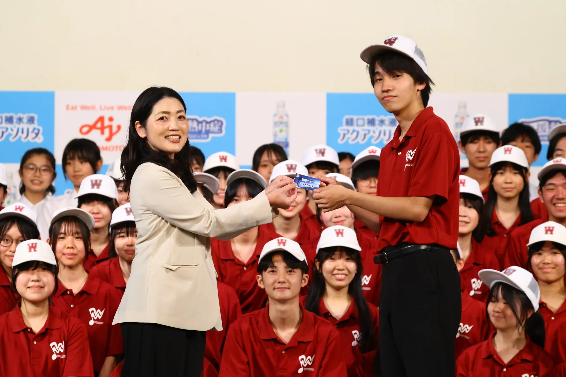 早稲田実業学校高等部 吹奏楽部 部長 永井さん