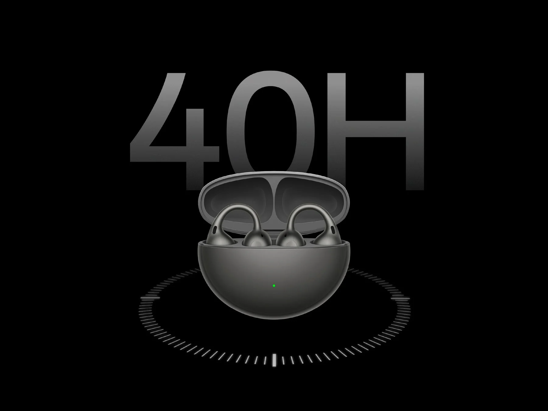 40H表示の充電ケース
