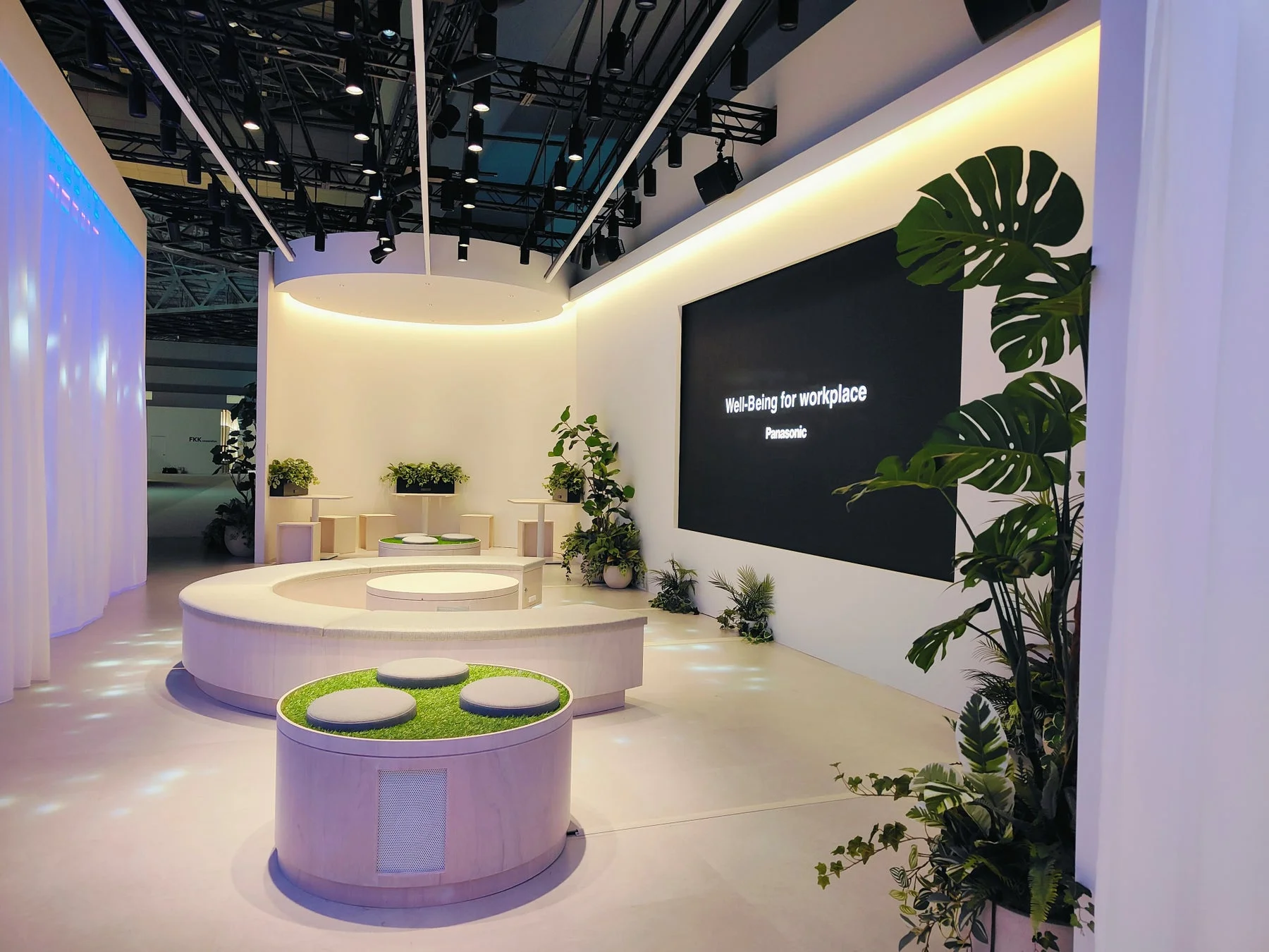 Well-Being for workplaceの展示ブース