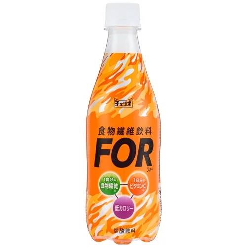 食物繊維飲料FORのペットボトル