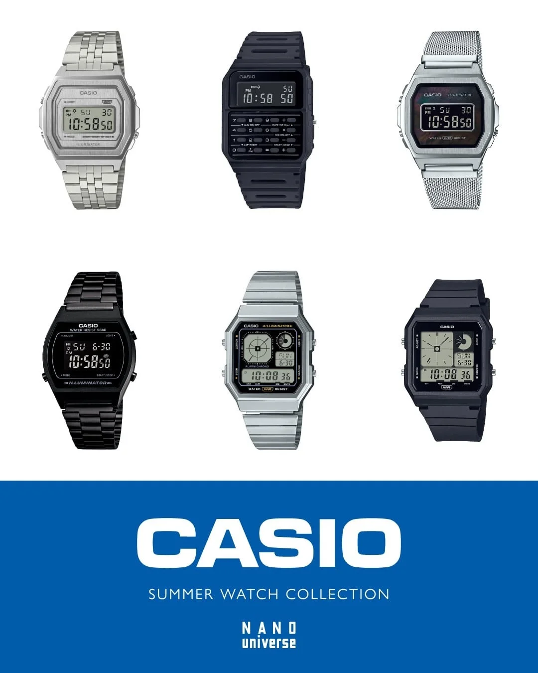 CASIO SUMMER WATCH COLLECTION