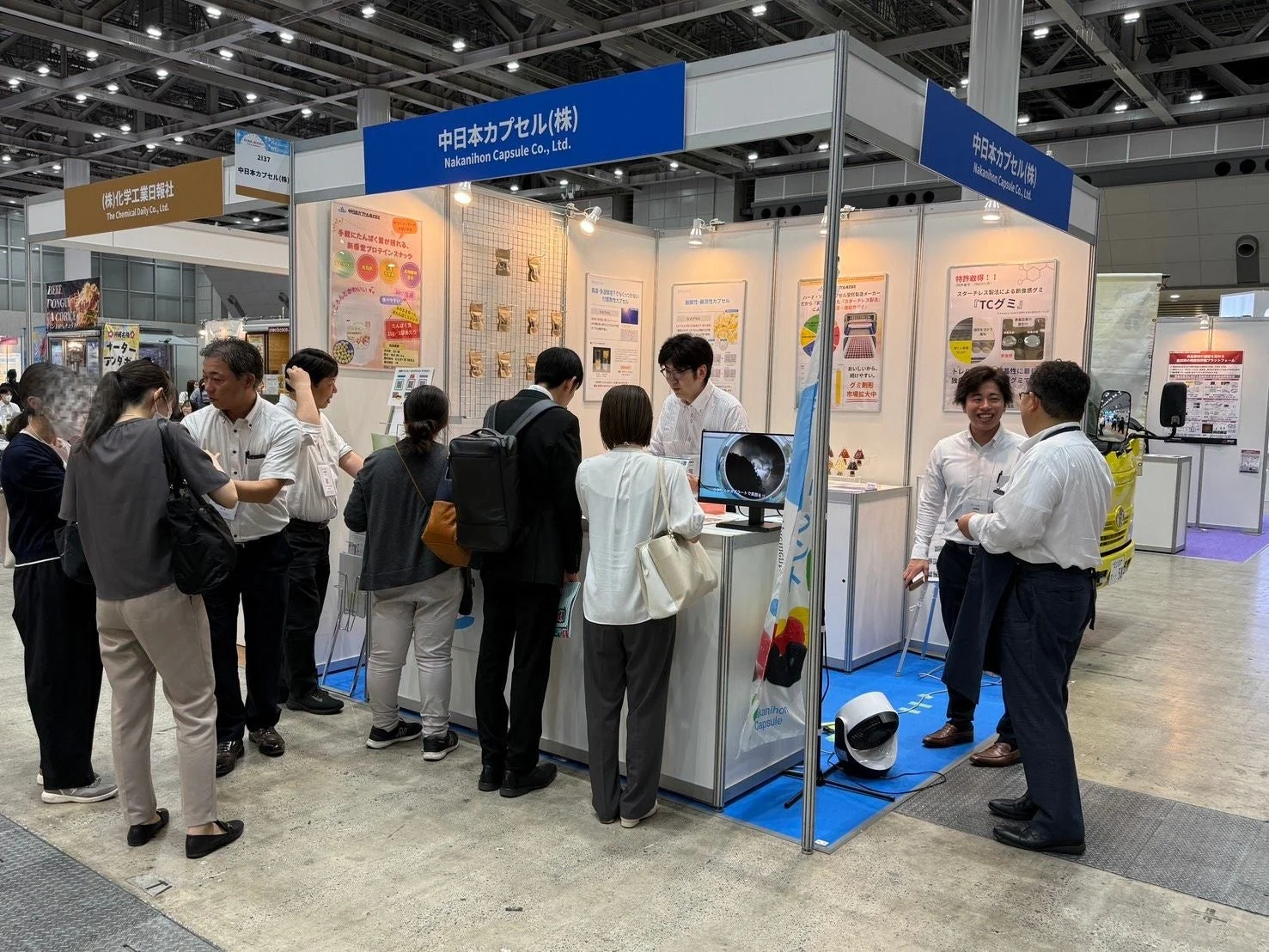 展示会の様子