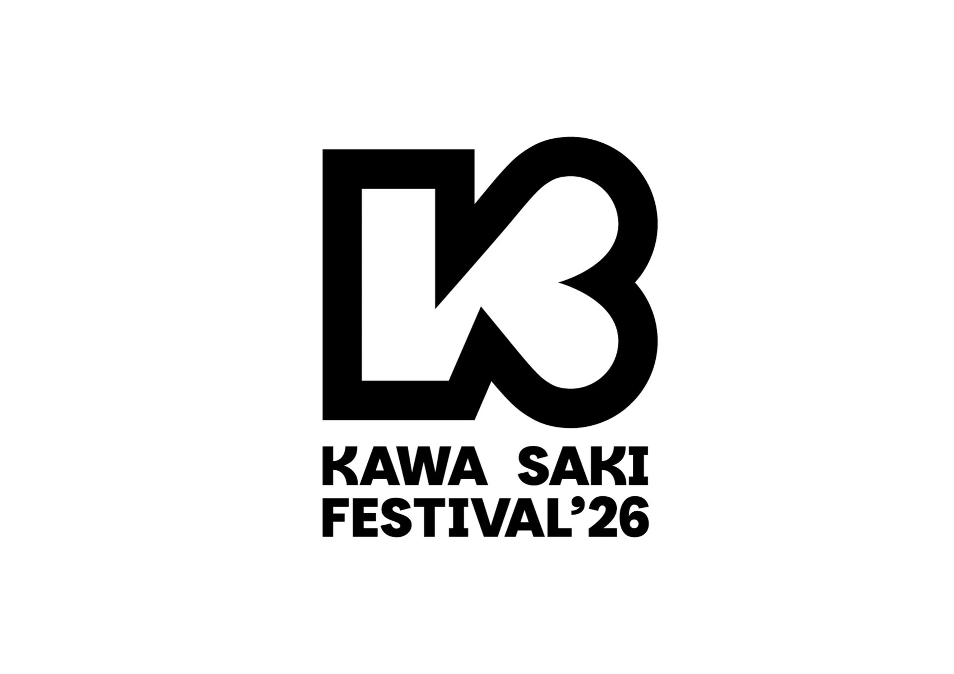 KAWA SAKI FESTIVAL'26ロゴ