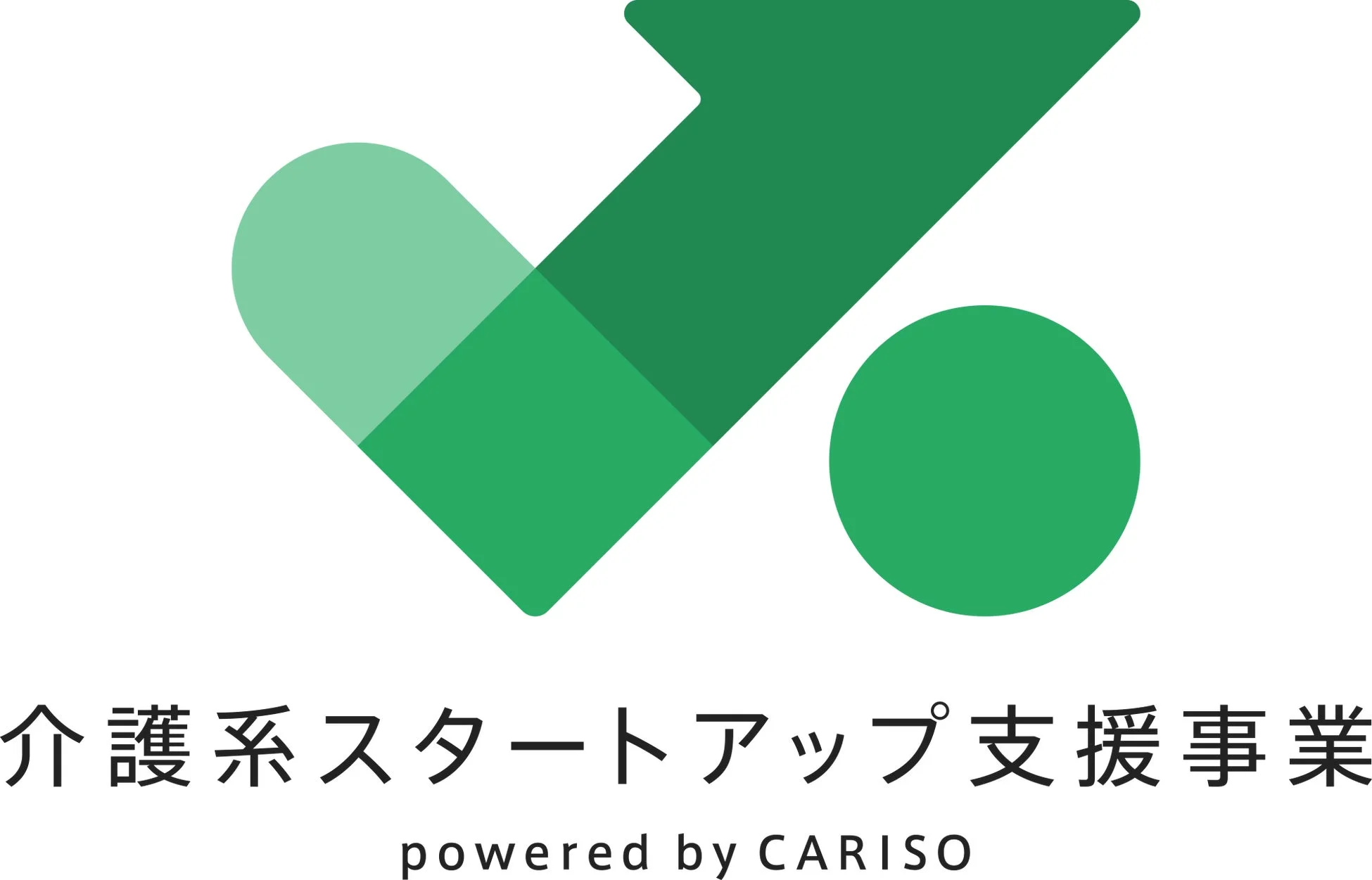 介護系スタートアップ支援事業 powered by CARISOロゴ