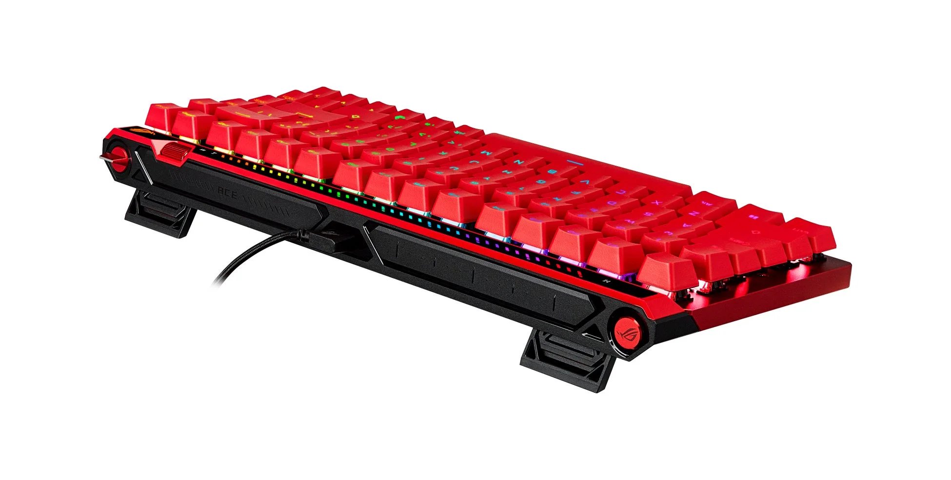 ROG Falchion Ace 75 HE Gaming Keyboardの側面