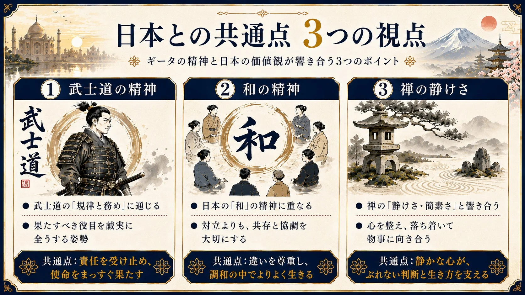 ギータと日本の価値観
