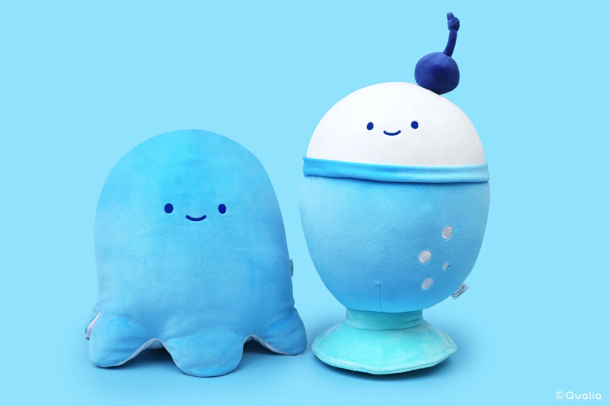 Qualiaカラーのにっこりーノぬいぐるみ