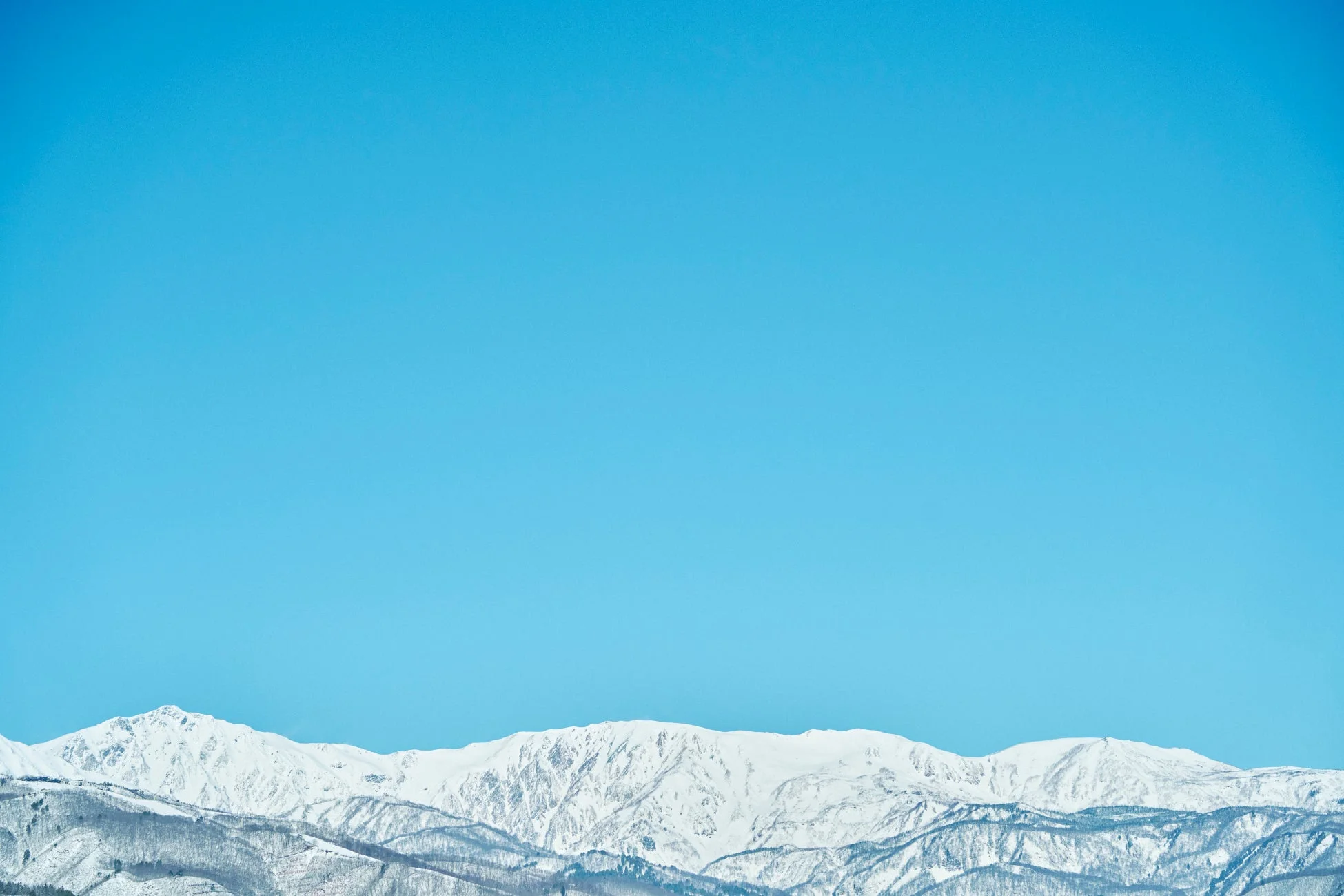 雪山の風景