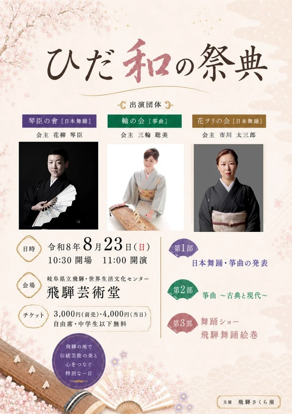 ひだ和の祭典のポスター