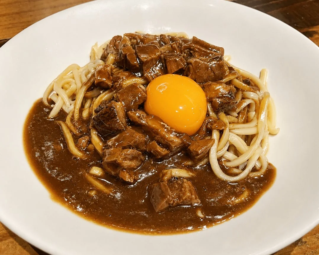 カレーまぜそばチャンプルー