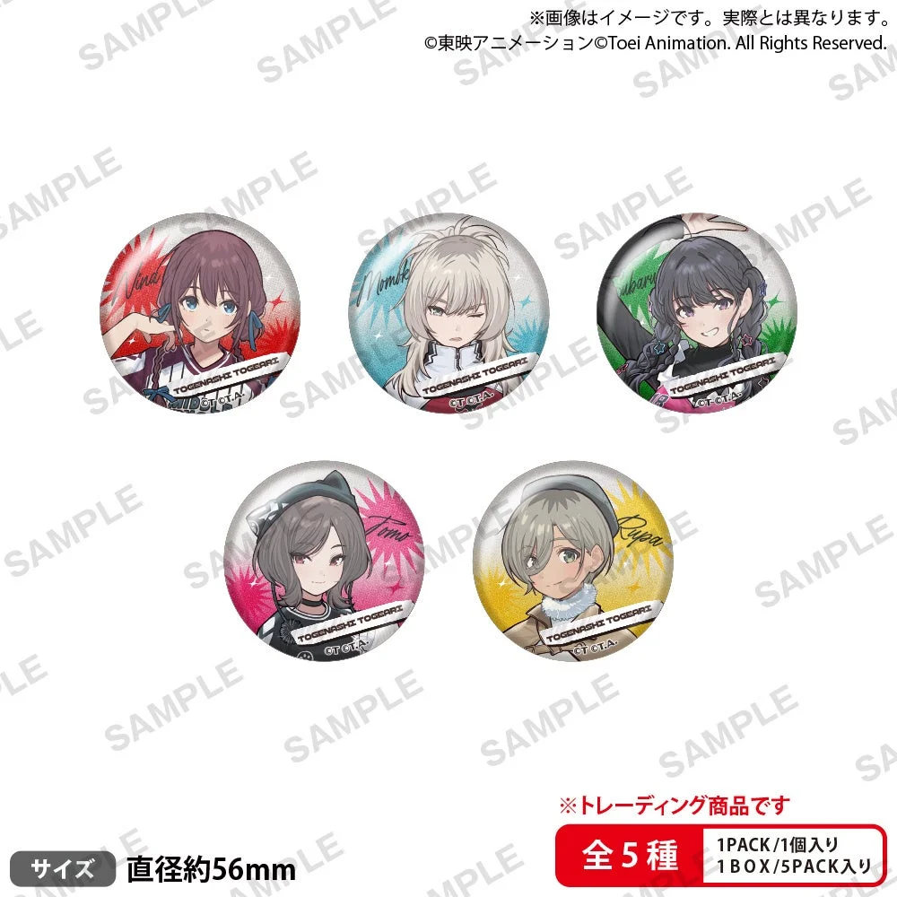 アニメ「ガールズバンドクライ」 トレーディングホログラム缶バッジ Big up !!!!! ver.