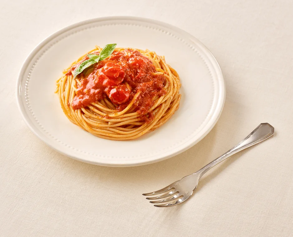 トマトソースのスパゲッティ