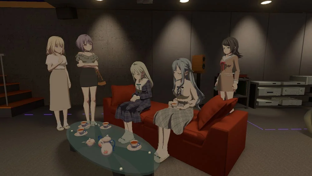 アニメキャラクターのグループ、ティータイム