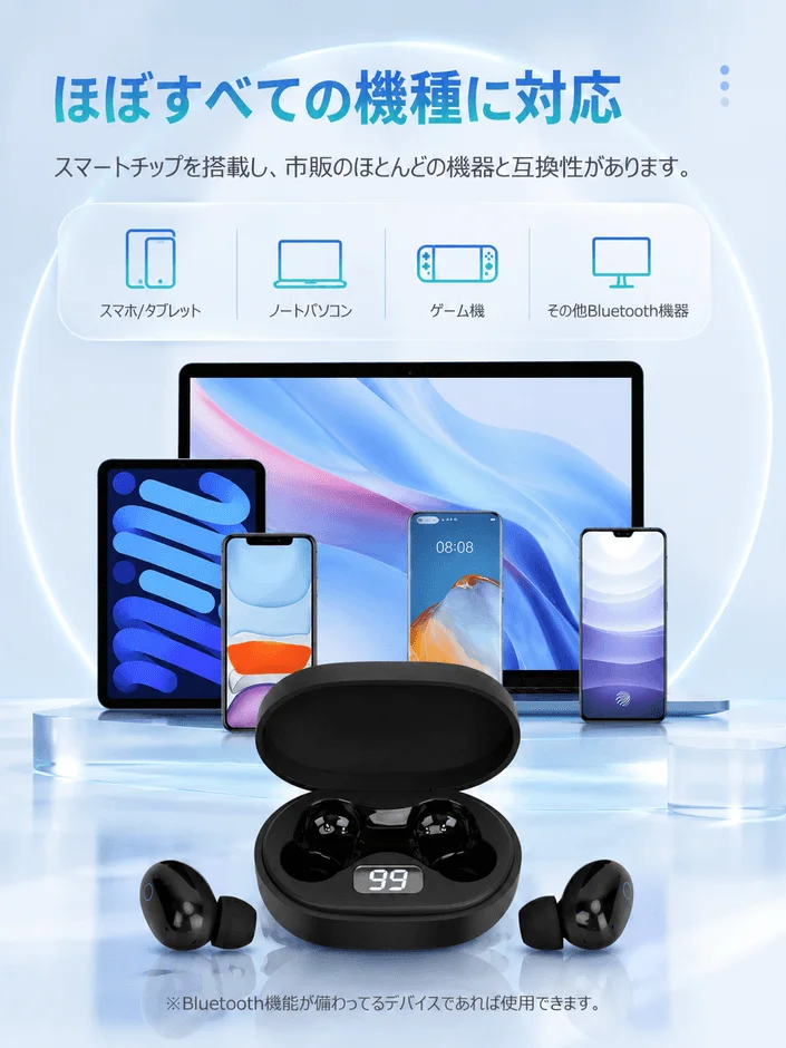 幅広いデバイスに対応