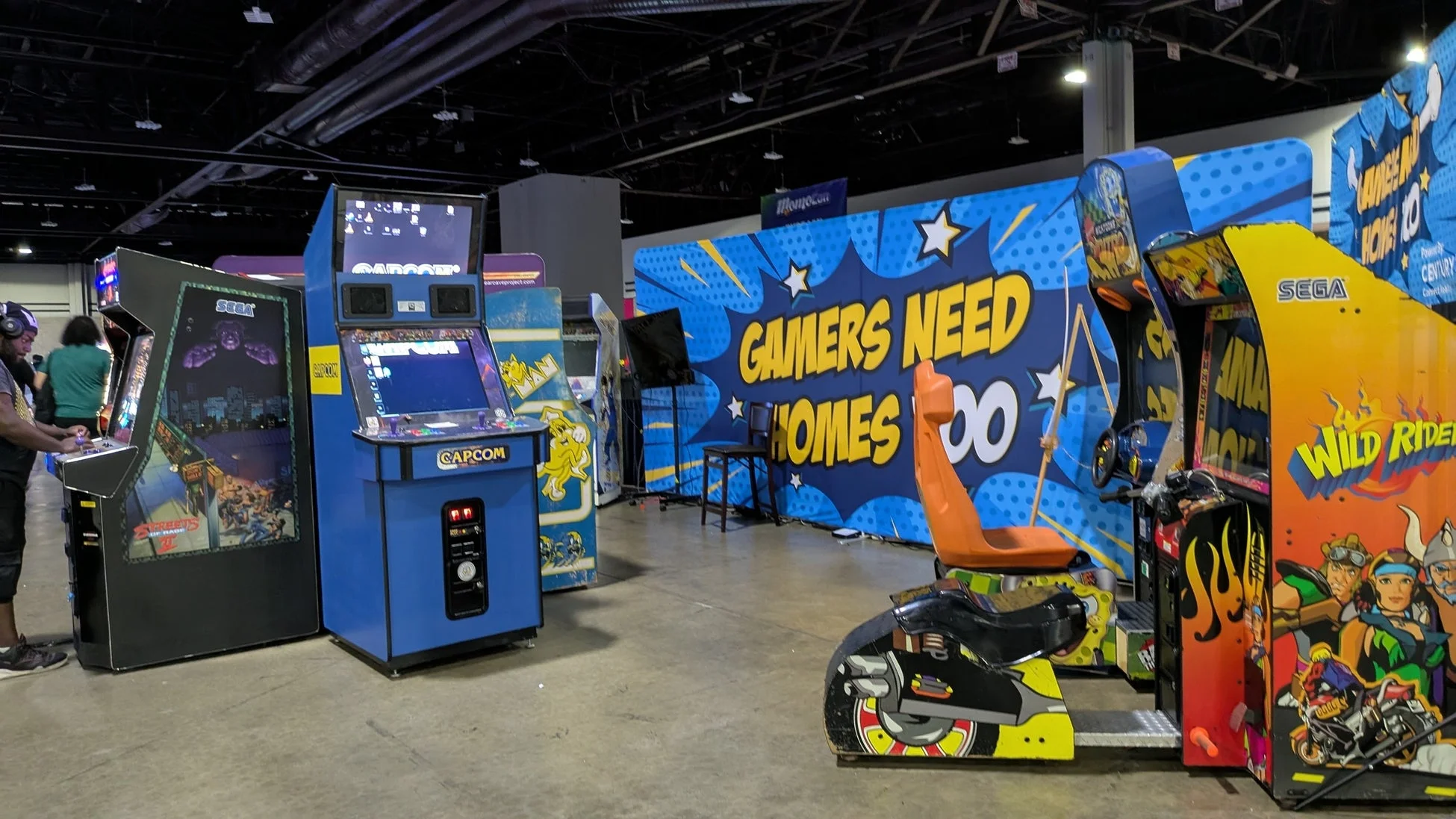 MomoConでのアーケードゲーム