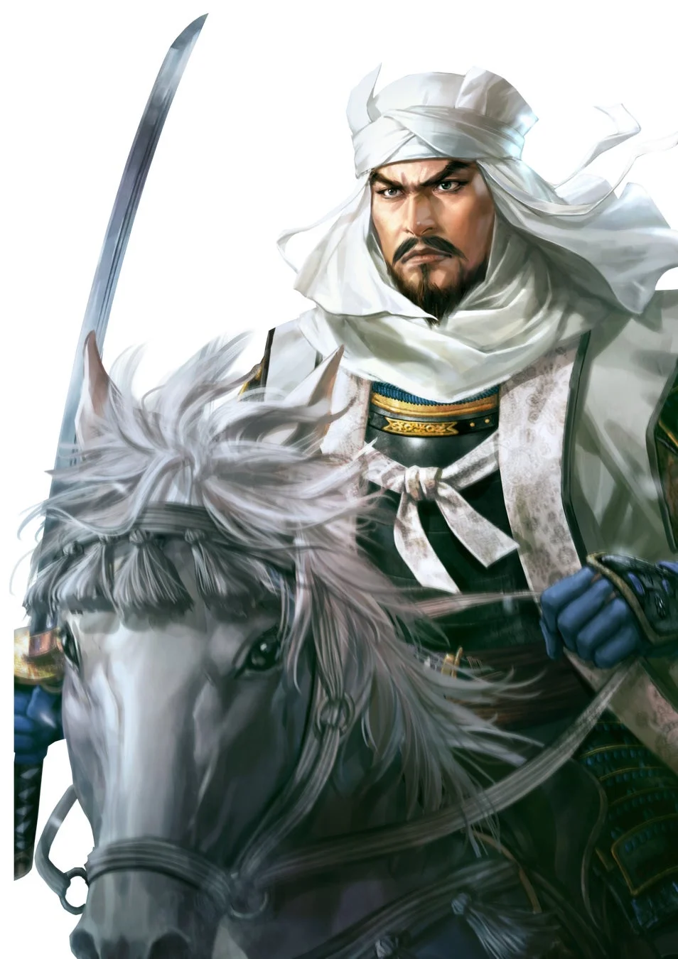 武将 上杉謙信のイラスト