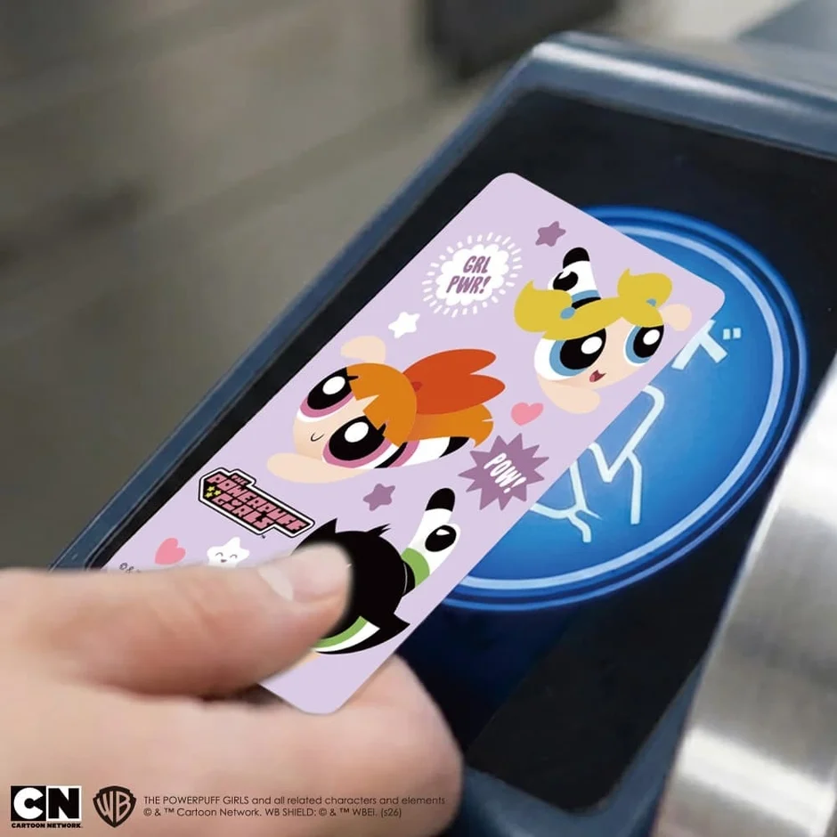 ICカードにかざすステッカー