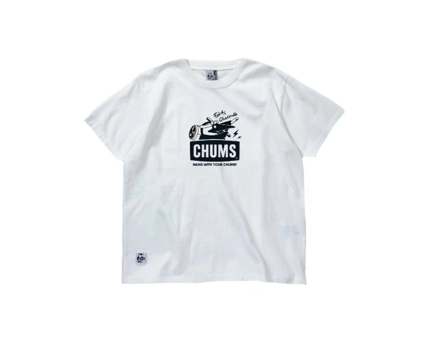 ホワイトのコラボTシャツ