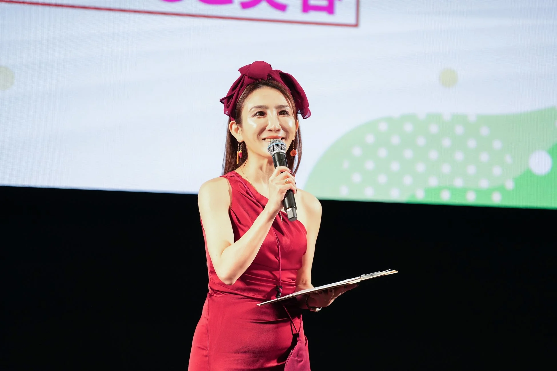 鈴木絢子さんのステージ