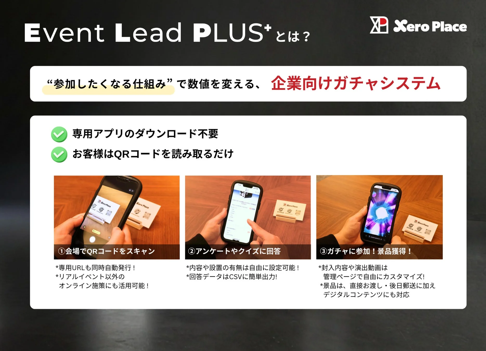 Event Lead PLUS+ とは? “参加したくなる仕組み” で数値を変える、企業向けガチャシステム