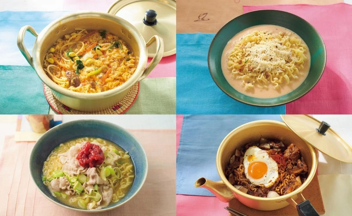 インスタント麺レシピ