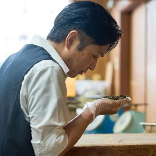 お茶ワークショップの様子