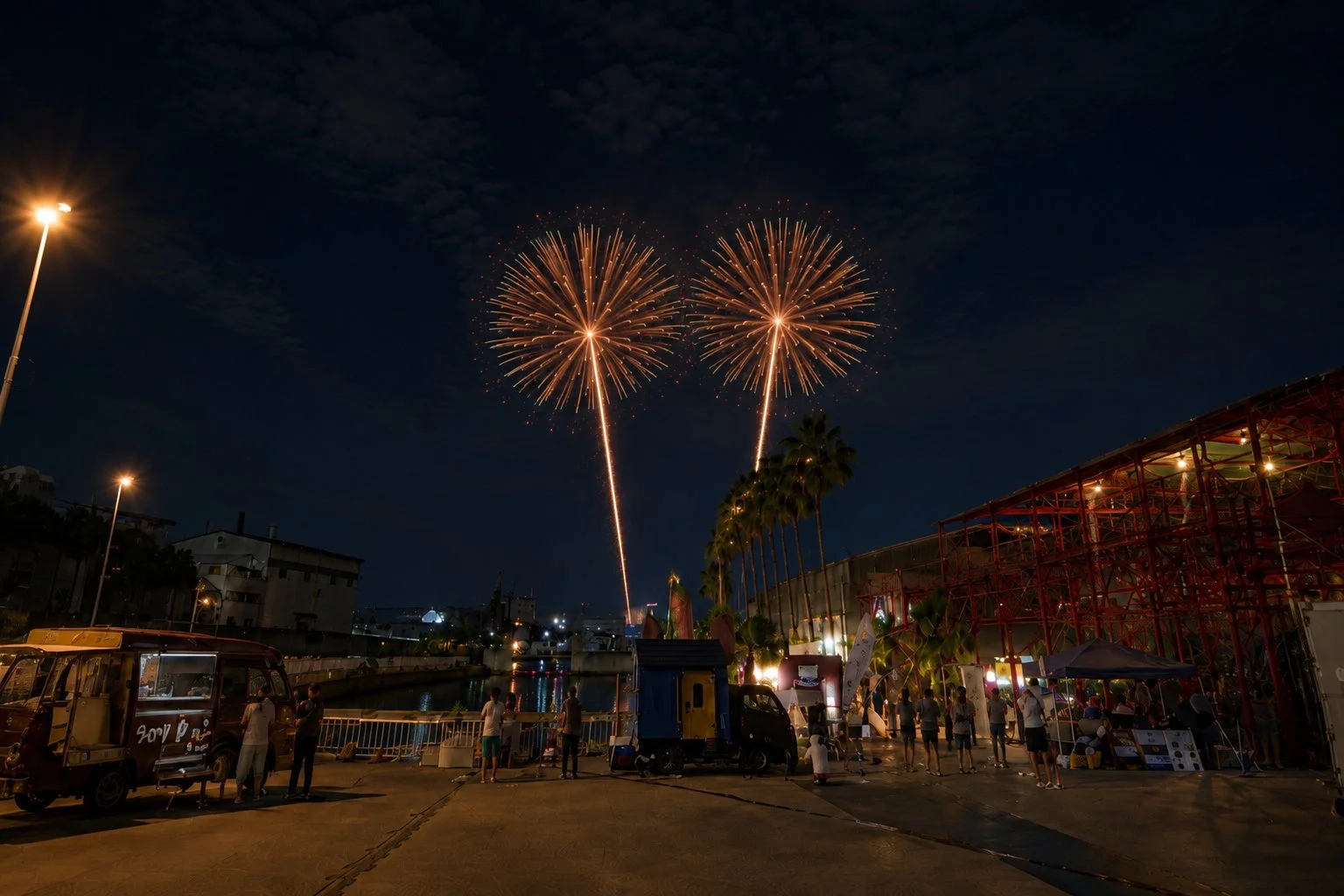 ミニ打上花火
