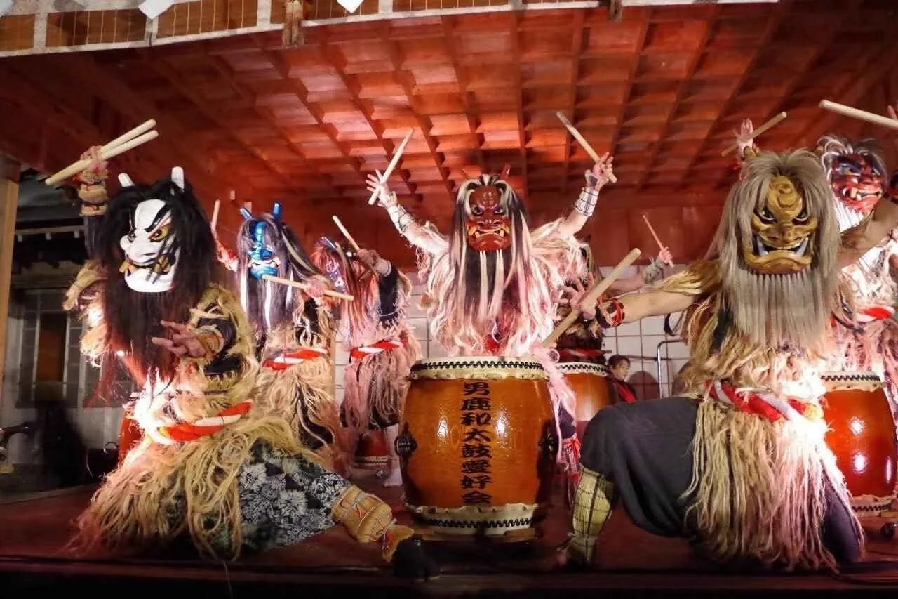 男鹿和太鼓愛好会による和太鼓演奏