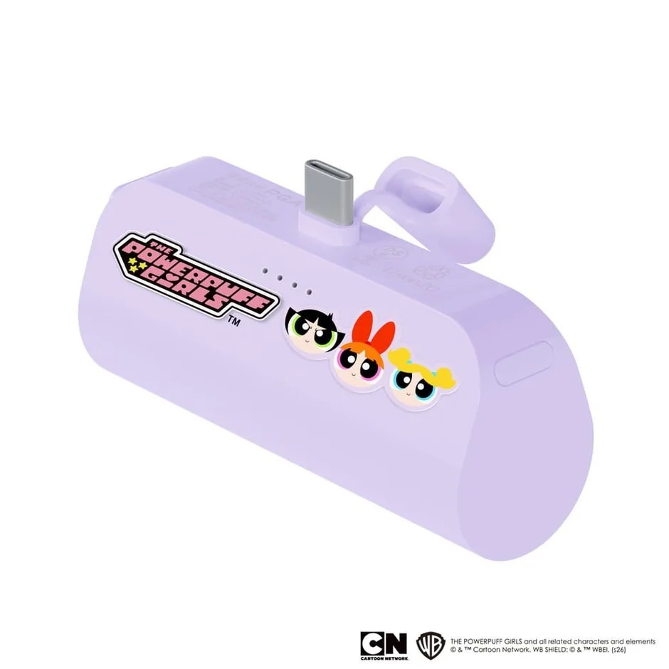 モバイルバッテリーの側面