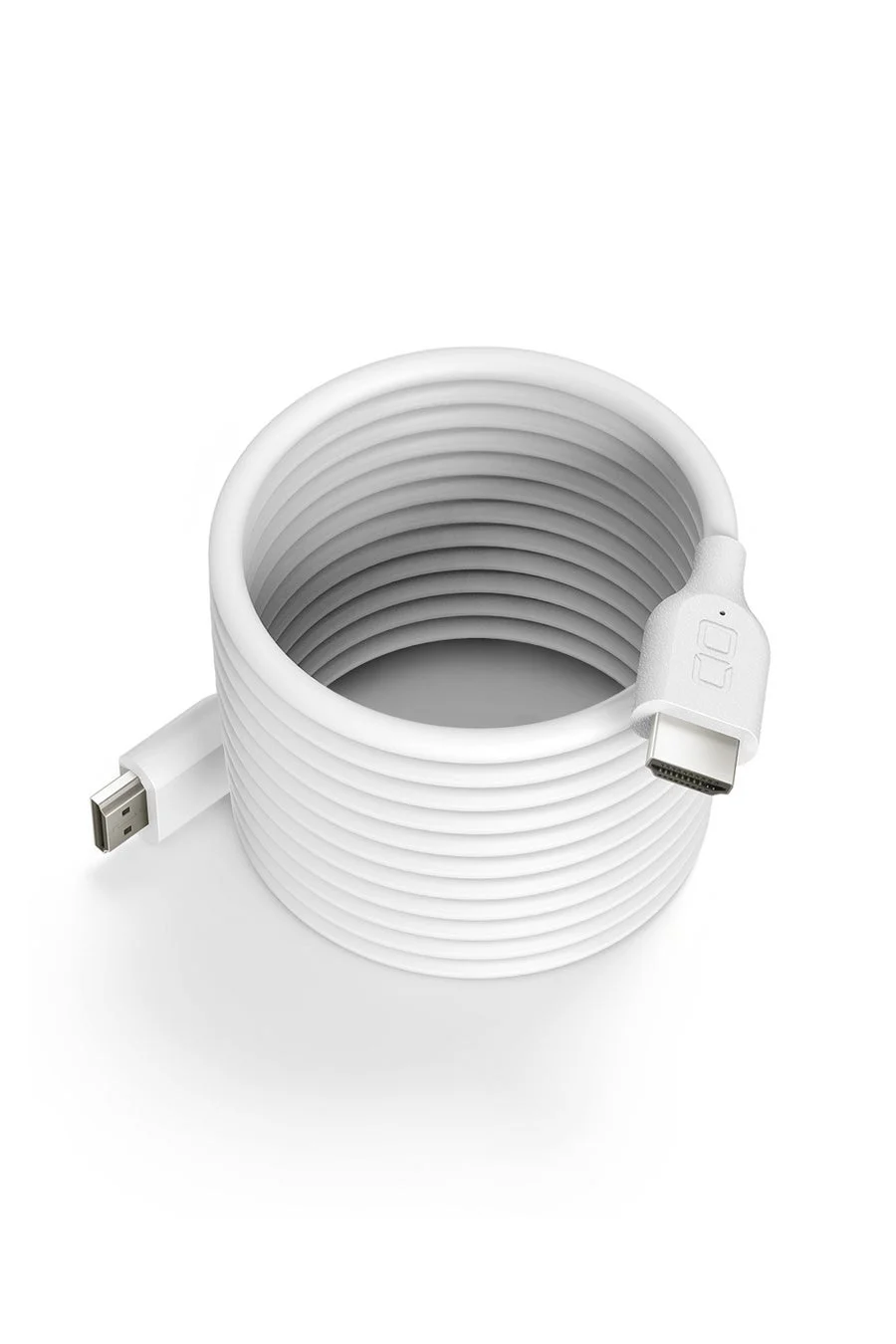 スパイラルシリコンケーブル HDMI to HDMI 2m