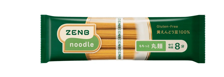 ZENB noodle ZENB ZENB ZENB ZENB ZENB Gluten-Free 黄えんどう豆100% もっちと 丸麺 ゆで時間 8分