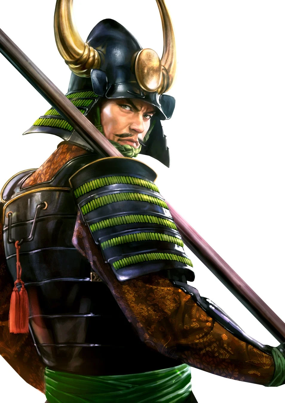 武将 福島正則のイラスト