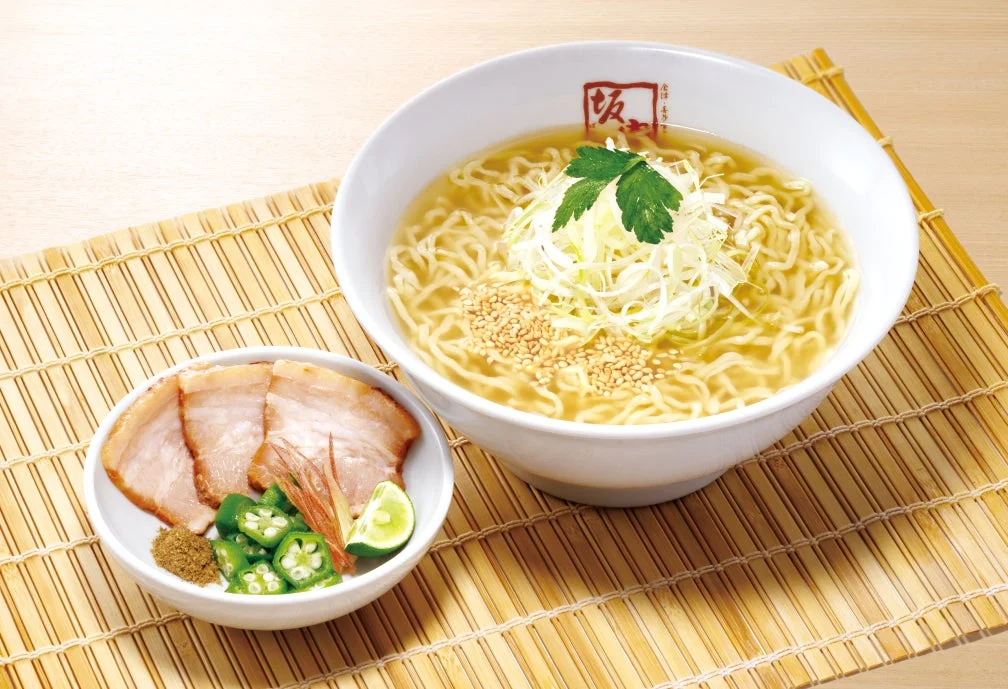 冷やし貝節塩ラーメン