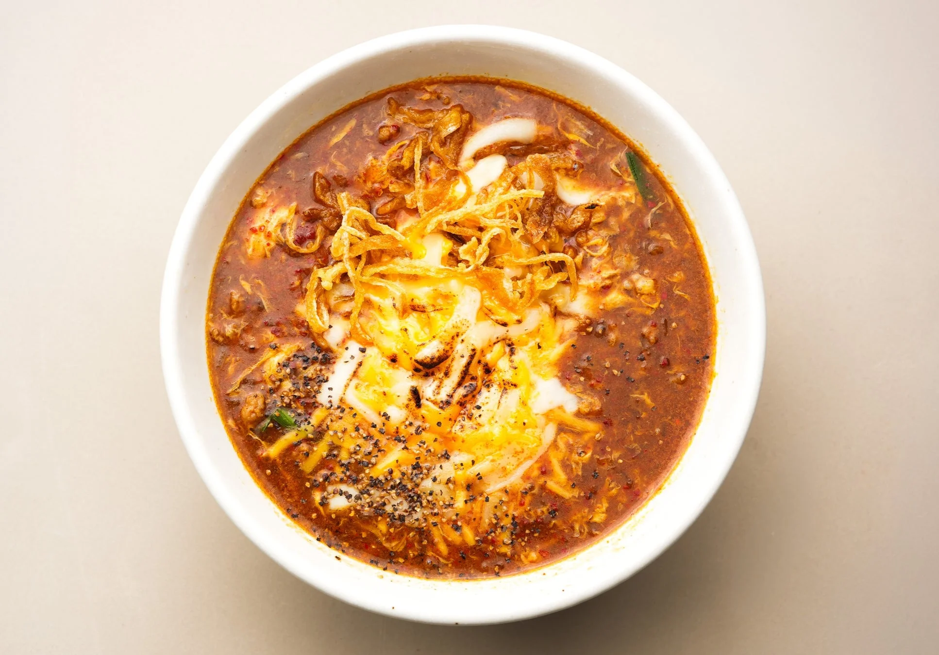 カレーチーズ辛麺
