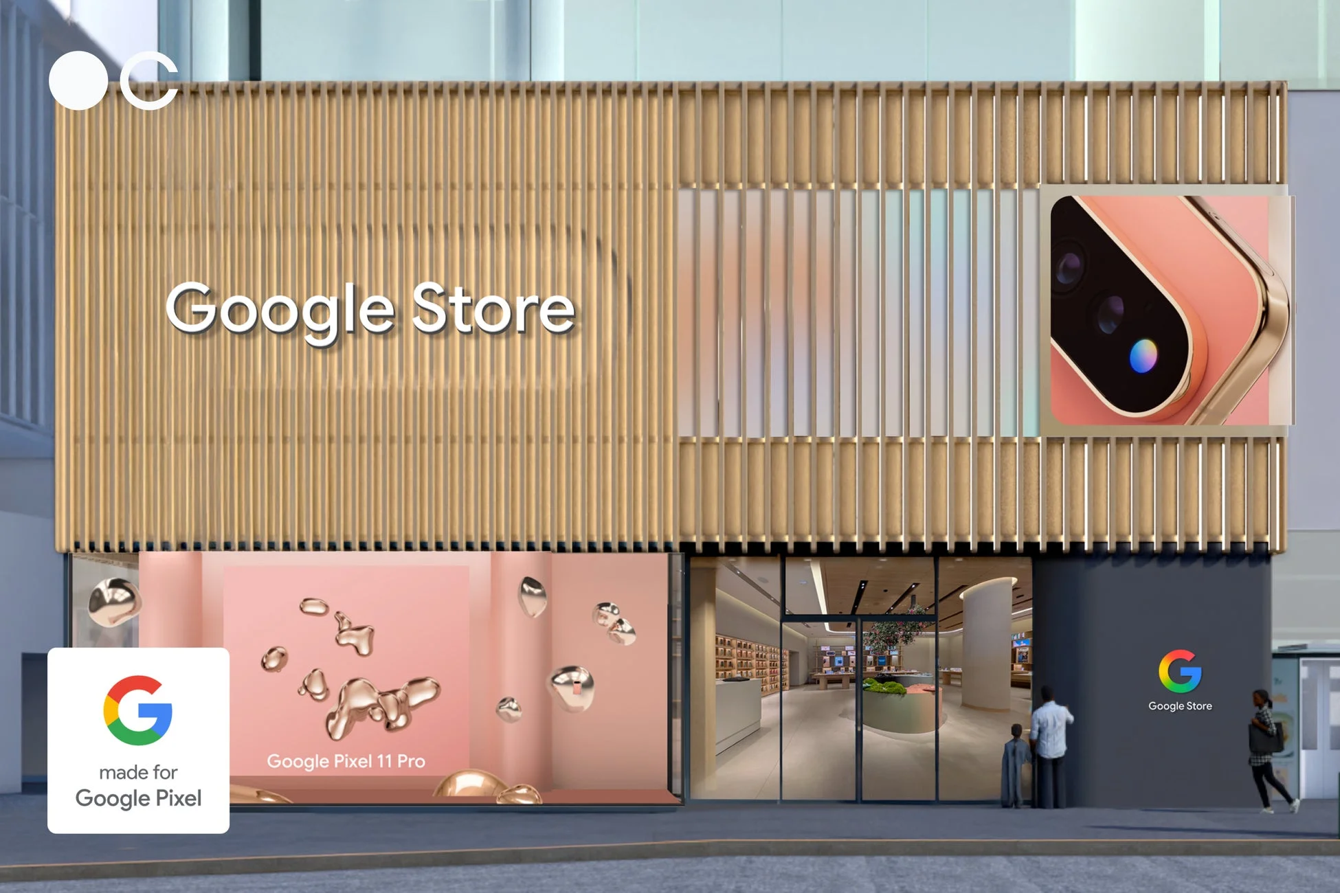Google StoreとGoogle Pixel 11 Proの広告
