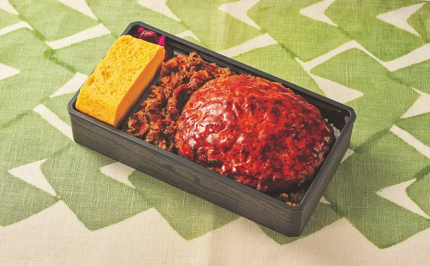 和牛すき焼きハンバーグだし巻弁当