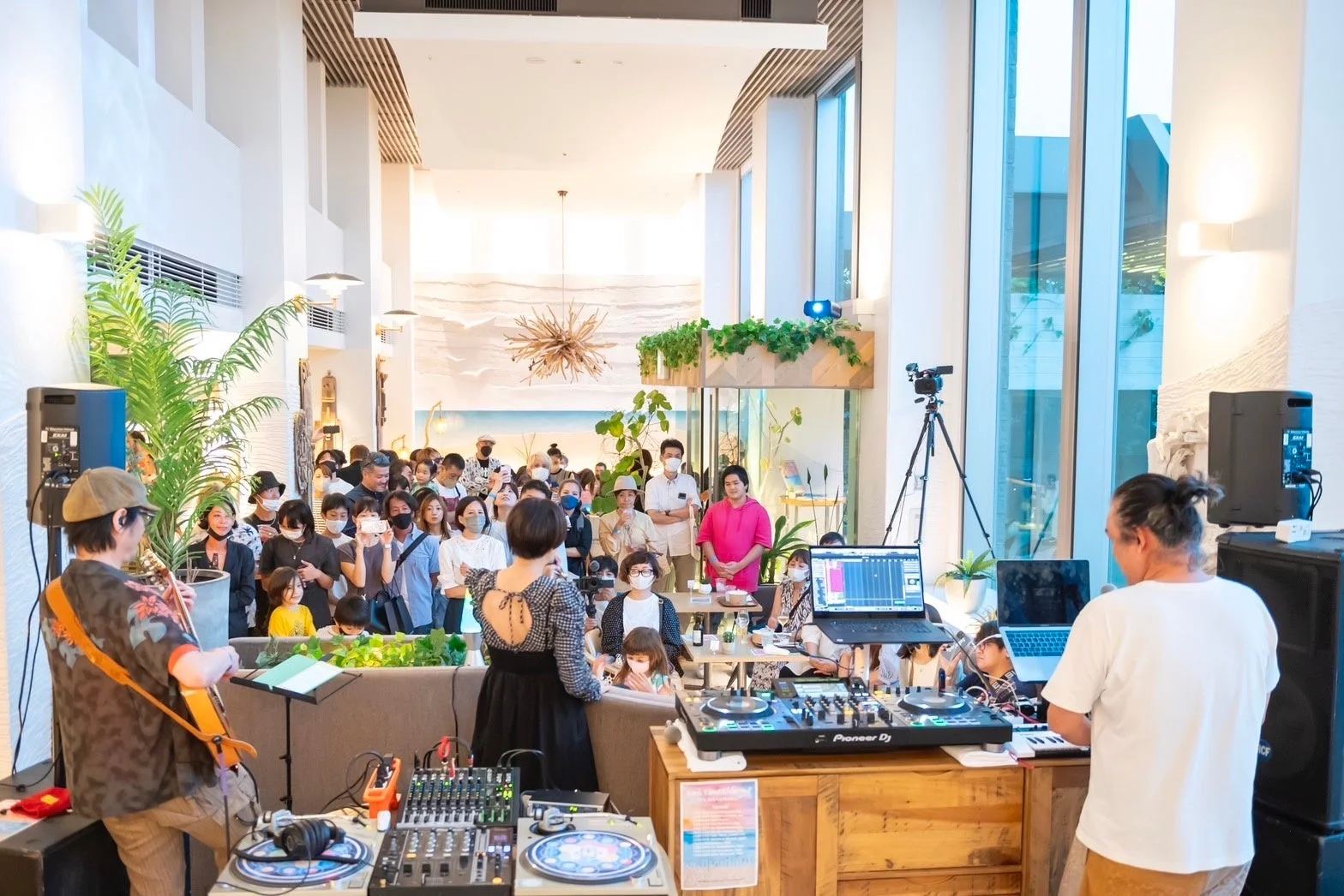 ライブイベントの様子